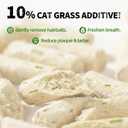 Just Try 6.34OZ Cat Treats, Freeze Dried Cat Grass Teething Stick,Healthy Training Treats Food Topper,Hairball Control Teeth Cleaning Dental Treats for Indoor Cats (EXP 04/13/27)