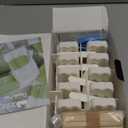 Miaowoof Homemade Popsicle Molds, 10-Cav Non-BPA Silicone Ice Pop Maker, with 50 Sticks, 50 Bags, 10 Reusable Sticks, Funnel, Brush and Ice Pop Recipe (White)