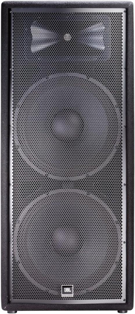 JBL Professional JRX225 Portable, Passive 2-way Sound Reinforcement, 2000 Watt, 8 Ohm, DJ, Pro Audio PA Speaker, Loudspeaker System, Dual 15 inch, Black