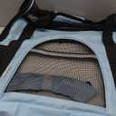 Cat Carrier,Soft-Sided Pet Travel Carrier for Cats,Dogs Puppy Comfort Portable Foldable Pet Bag Airline Approved (Small Blue)