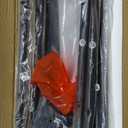 Slim Storage Cart, 4-Tier Small Rolling Cart with Wheels, 5.9" Deep, Narrow Bathroom Shelf Trolley for Kitchen, Bathroom, Laundry Room, Black Standard 4-Tier (5.9" W x 33.6" H)