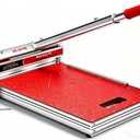17mm Thick Professional Heavy Duty Floor Cutter,13" Vinyl Plank Cutter Flooring Tool for Fast, Dust-Free Cuts on LVP,LVT,SPC, Laminate | Easy-to-Use, Adjustable-Angle Cuts, Improve Efficiency