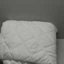 Utopia Bedding Quilted Fitted Mattress Pad, Full Size, Elastic Fitted Mattress Topper Protector and Cover Stretches up to 16 Inches Deep, Machine Washable (White)