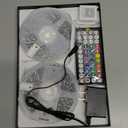 GIDERWEL RGBW LED Strip Light,16.4ft RGB+Cold White SMD5050 Flexible 12V LED Strips 300LEDs,Dimmable Mixed Color Changing LED Tape Light Ambiance Lighting for Party Home Kitchen,Only 5m Strips