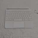 Apple Magic Keyboard Folio: iPad Keyboard and case for iPad (A16 and 10th Generation), Detachable Two-Piece Design That attaches magnetically, Built-in trackpad, US English  White