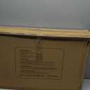 Heated Cat House for Outside,Extremely Weatherproof&Insulated in Winter,Elevated Outdoor Cat Shelter with Waterproof Eaves&Escape Door for Feral Stray Barn Cats(Dark Grey,L)