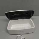 Nail Tools Sterilizer, Double Tube Blue Light Clean Function, USB Plug-In, 1l Large Capacity For Nail And Beauty Salon Tools, Jewellery, Glasses, Mobile Phone Sterilizer (White2)