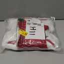 Liitrsh 3 Pcs Christmas Santa Hat for Adults, Unisex Sequin Santa Hats with Red Berry for New Year Xmas Festive Holiday Party(Rose Red)