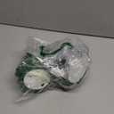 Lasumora Christmas Tree Shaped LED Candles with Remote Timer, 2 Pcs Flameless Pillar Candles with Embedded String Lights, Battery Operated Flickering Green Candles for Christmas Home Dcor