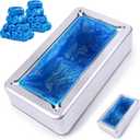 Shoe Covers Machine Automatic Shoe Cover Dispenser with 200pcs Disposable Plastic Shoe Cover for Home, Office, Supermarket, Factory, Hospital 