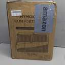 HYMOKEGE Brown Queen Comforter Set Seersucker 7 Pieces, All Season Luxury Bed in a Bag Queen for Bedroom, Bedding Set with Comforter, Sheets, Pillowcases & Shams
