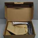 Bathroom Faucets for Sink 3 Hole, Hurran 4 inch Matte Black Bathroom Sink Faucet with Pop-up Drain and 2 Supply Hoses, Stainless Steel Lead-Free Centerset Faucet for Vanity RV, 2 Pack