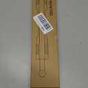 FIRJOY 12" Valet Rod for Closet Pull Out (1 Pack, Brushed Gold)
