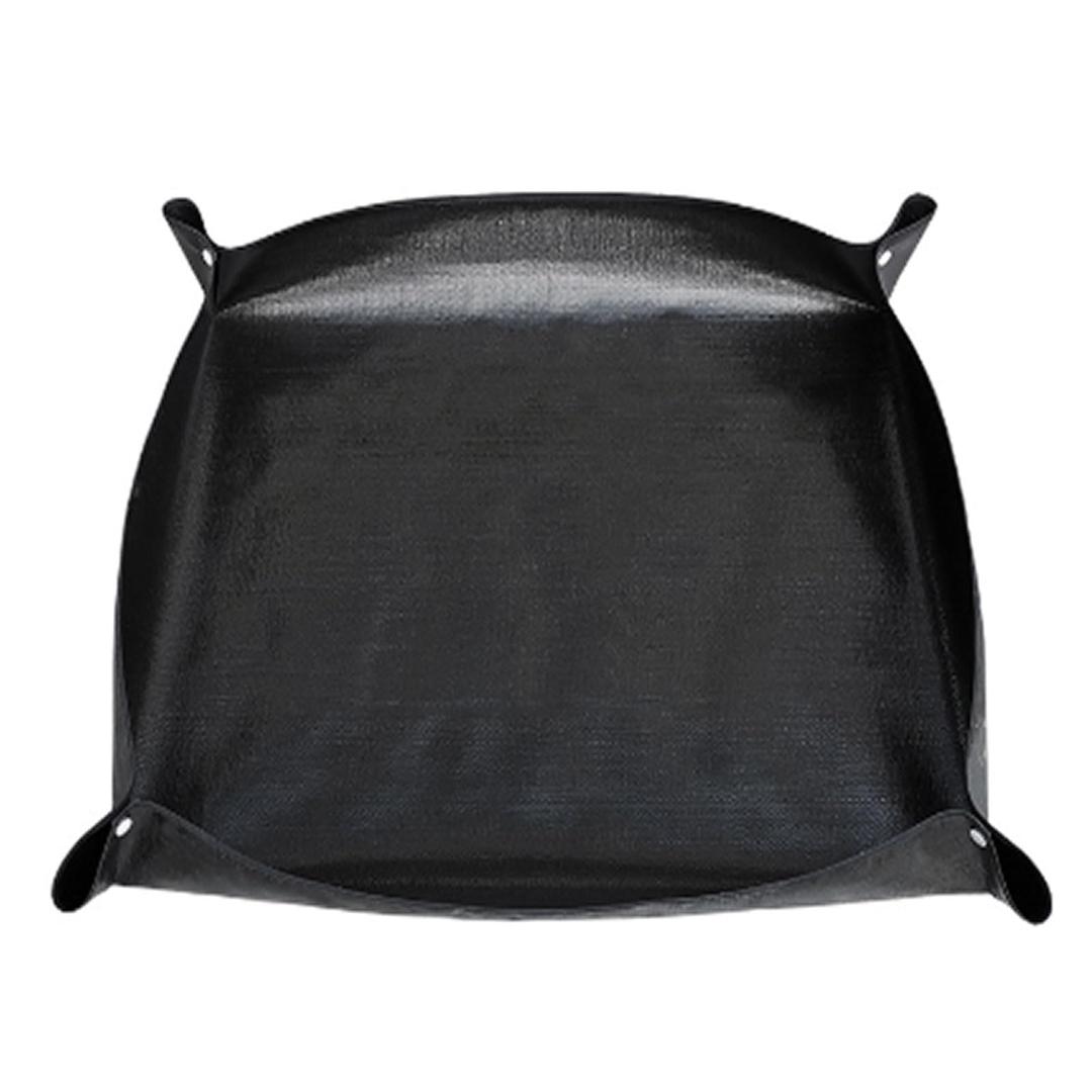 Oncpcare Large Waterproof Rabbit Playpen Mat 59×59 in (Black) – Reusable Floor Tarp and Cage Liner for Guinea Pig, Bunny, and Small Animal Habitat, Provides Spacious and Comfortable Play Area