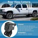 Rear View Camera for Chevrolet Cheyenne Silverado for GMC Sierra 1500 2500 3500 2010-2013 Park Assist Backup Reverse Camera No.23146157/20837341