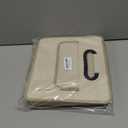 JiatuA Car Trunk Organizer, Car Organizers and Storage Collapsible Multi Compartment Container Box, Adjustable Car Accessories for SUV Sedan Truck, Standard Size, Beige