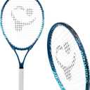 Kids Tennis Racket with Training Videos  Aluminum Youth Tennis Racket with Neoprene Handle for Children Age 5-12  Learn Faster and Play Better by Street Tennis Club (Boys)