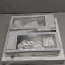 Dusk to Dawn Outdoor Light Fixtures Wall Mount, Outdoor Porch Lights with Outlet, Dusk to Dawn Outdoor Lighting for Doorway, Garage- White