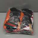 Threan 60 Pcs Christmas Snowman Decorating Making Kit Winter Snowman Building Kit for Winter Xmas Holiday Party Hanging Outdoor Decoration (Cute)