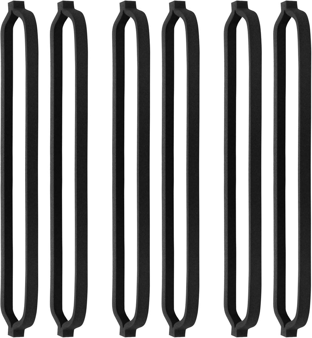 Vacuum Sealer Parts Replacement For Geryon E2900/E2901/E5700 Vacuum Sealer Gasket Food Sealer Gasket Replacement For Vacuum Machines Seal Parts(6 Pack)