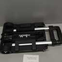 Folding Hand Truck Aluminum Trolley,Small Dolly, Foldable Hand Cart Collapsible 2 Wheel Luggage Trolley Dolly Expandable Large Chassis Foldable into Backpack