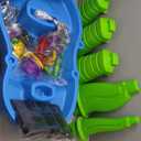 Step2 Rain Showers Splash Pond Water Table with Cover, Kids Water and Sand Activity Sensory Playset, Summer Outdoor Toys, 13-Piece Water Toy Accessories, for Toddlers 1.5+ Years Old, Blue & Green