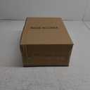 Rustic Industrial Wall Sconces, Black Metal Lantern with Wood Backplate, Farmhouse Indoor Light Fixture for Dining Room, Hallway, Porch (2pack)