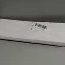 Shower Squeegee with Long Handle and Adhesive Hook. for Glass Doors, Tile Walls, Mirrors and Windows. Telescoping Squeegee for Cleaning. Bathroom Stainless Steel Squeegee, 10inch Wide, Chrome  1pk