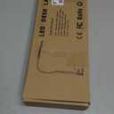 Voncerus LED Desk Lamp with Clamp, Eye-Caring Clip on Lights for Home Office, 3 Modes 10 Brightness, Long Flexible Goose-Neck, Metal, Swing Arm Architect Task Table Lamps with USB Adapter, Black