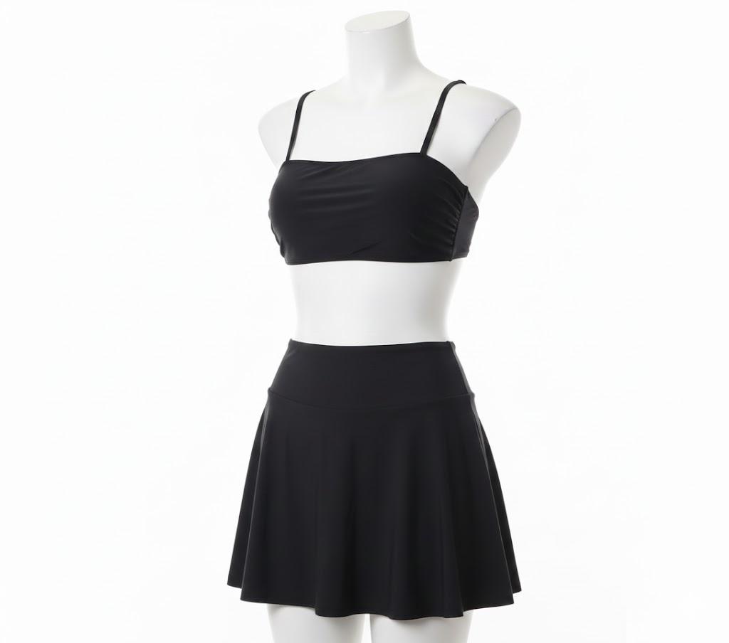 Daci Tankini Swimsuit for Women Black XXL