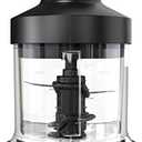 Ninja Foodi Power Chopper 3-Cup Food Processor Bowl Accessory | Compatible with the Ninja Power Mixer System (CI100 Series) | Includes Bowl, Storage Lid & Blade Assembly | Black | XSKKITCHPR