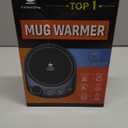 Coffee Mug Warmer - Fastest Heating & Highest Temperature, Coffee Cup Warmer for Desk Auto Shut Off, 4 Temp Settings & 1-12H Timer, Smart Electric Beverage Warmer for Coffee, Tea (Black)