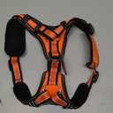 Dog Harness for Medium Dogs Back D-Ring Control No Choking Pressure-Free Chest Design Comfortable Padded Adjustable Reflective Vest Harness for Daily Walks Training Easy Control Outdoor Use Secure Fit