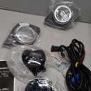 Car Fog Lights Replacement For Toyota AXIO 2015-2017 Clear Halogen bulb Front Fog Lights Bumper Lamps Kit (one Pair)