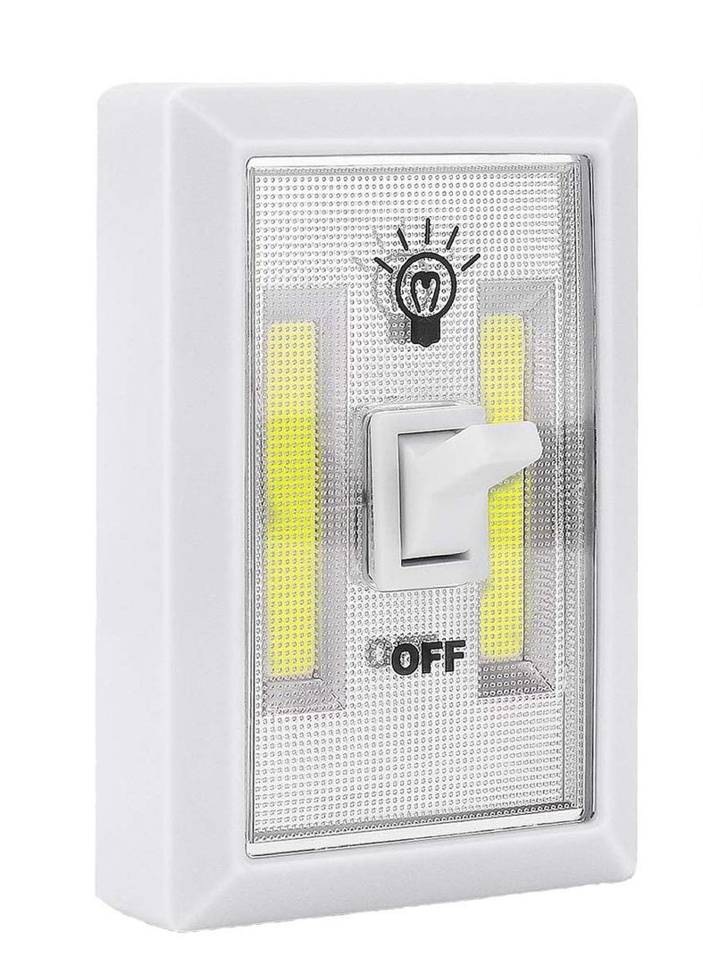 Battery Operated Wireless LED Switch Light, Key & Castle, 200 Lumens Bright