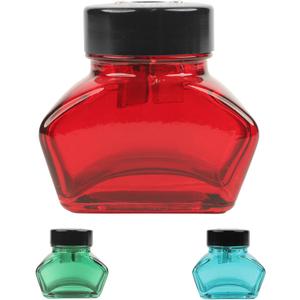 ALVIN DUX Glass Inkwell Sharpener/Single Red