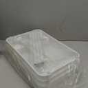 Volnamal Diaper Caddy Organizer, 3-Tier Movable Diaper Cart with Wheels, Newborn Essentials Must Haves, Diaper Caddy for Wipes & Diapers, Baby Registry Search - Plastic White