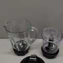 Hamilton Beach Power Elite Blender for Smoothies with 3-Cup Vegetable Chopper, Mini Food Processor, 40oz Glass Jar, 12 Functions for Puree, Ice Crush, Black and Stainless Steel (58149)