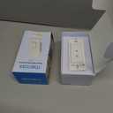 meross Smart Ceiling Fan Control & Dimmer Light Switch, Works w/Apple HomeKit, Alexa, Google & SmartThings, 4-Speed Fan Control, 2.4G Wi-Fi Fan and Light Switch Combo, Neutral Wire Needed, Single Pole (1 pack)