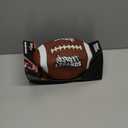 Street Legends Youth Football for Kids: Size 7 Rubber Football for Training, Practicing, Recreational Play- Kids Football (Brown/White)