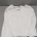 Womens Midi Dress, White, Size L