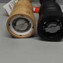 Peugeot Paris U'Select Zirlion Salt And Pepper Mill 9" Set, Natural And Chocolate