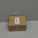 TOKPLNU Curtain Rod Bracket, Heavy Duty Curtain Rod Holders, Black Rod Hooks Hangers Drapery Single Decorative Rods Wall Brackets for 1 Inch Drape Poles, 4 Pack, White