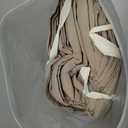 JIYUAN 100% Washed Cotton Duvet Cover Set 3 Pieces Queen, 1 Duvet Cover 90x90 Inches(Comforter Not Included) and 2 Pillowcases,Linen Feel Bedding Set Comfy and Breathable, Heathered Warm Taupe