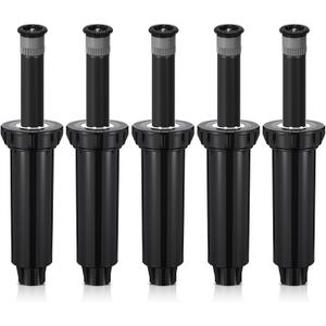 3 Pack Compatible with 1800 Series Pop up Sprinkler Heads 4 Inch Underground Spray Head, 0-360 Adjustable, Spray Radius 9-20 ft Irrigation Sprinkler for Lawn, Yard, Planter Bed, Garden