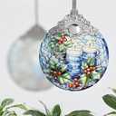 Christmas Ornaments, Jocidea Christmas Decorations for Tree, Christmas Tree Ornaments, Christmas Keepsake Gifts - Candle