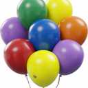 AFTERLOON Biodegradable Balloons Assorted 12 Inch Pack of 100, Matte Color Thickened Extra Strong Latex Helium Float, for Baby Shower Gender Reveal Garland Arch Wedding Birthday Party Decorations