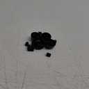 Jetec 4 Pack Control Knobs Replacement with 12 Adapters for Oven/Stove/Range, Please Check Carefully Whether The Dimensions in Figure Match(Black)