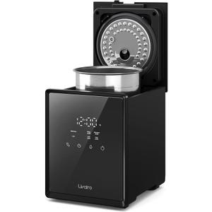 Livatro Stainless Steel Humidifier, 3L Warm Mist Humidifier, Easy Clean with Warm Steam Humidifier, Healthy Air Mist Humidifiers for Bedroom Living Room, with Sleep Mode and Auto-off Setting