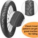 SIMEIQI 20 x 3.0 inch Fat Bike Tires or with 32mm Schrader Valve Bike Tubes Compatible with Urban Street Mountain Beach Bicycle Tire (1 Tire)